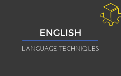 Why knowing language techniques is half the battle