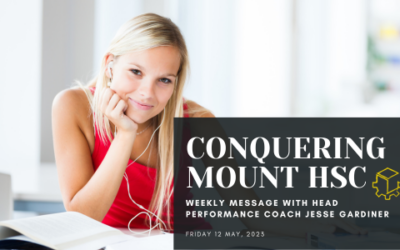Jesse’s weekly hsc message 19 May